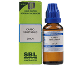 SBL Homeopathy Carbo Vegetabilis Dilution 30 CH